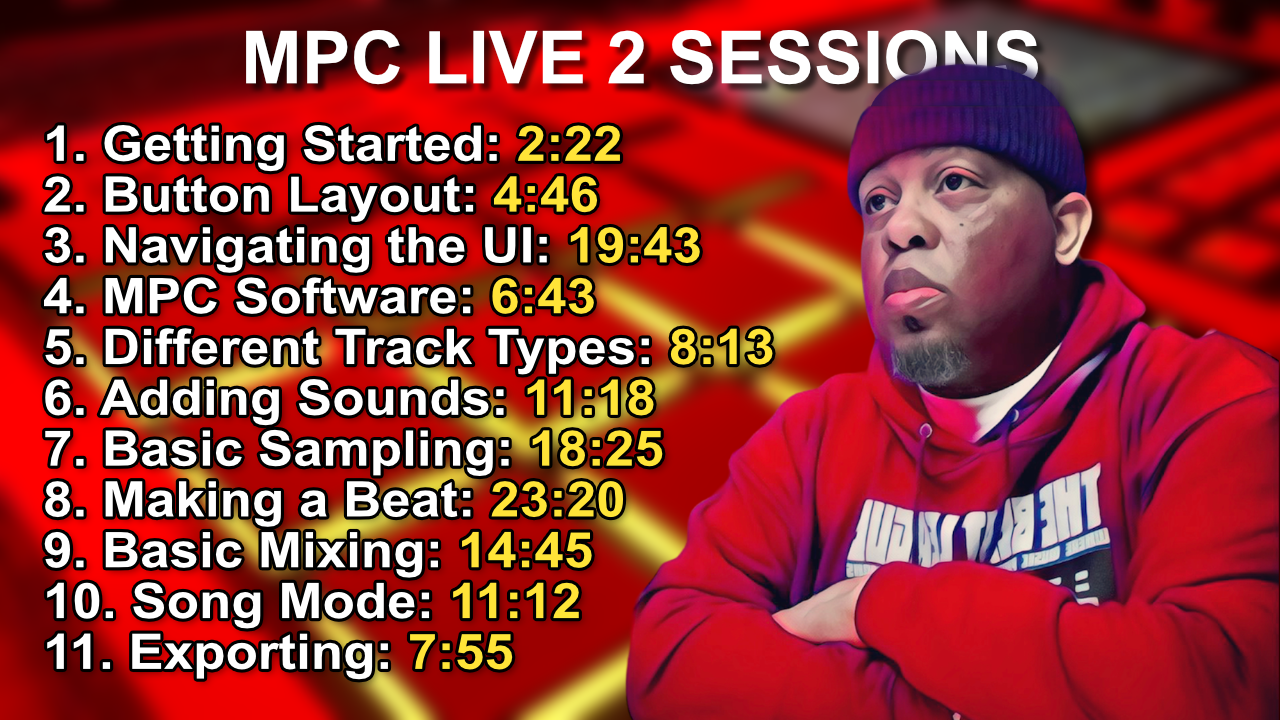 MPC LIVE 2 Beginners Course
